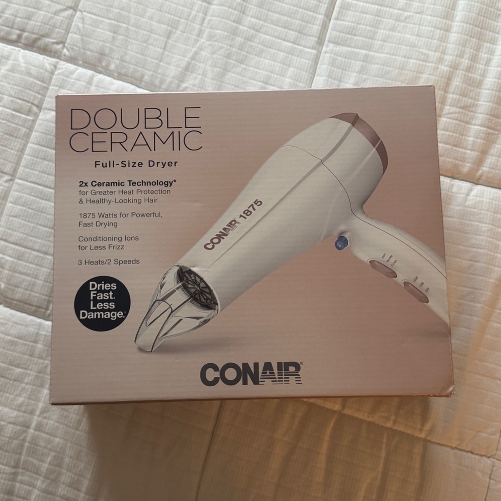 Conair double ceramic blow dryer
